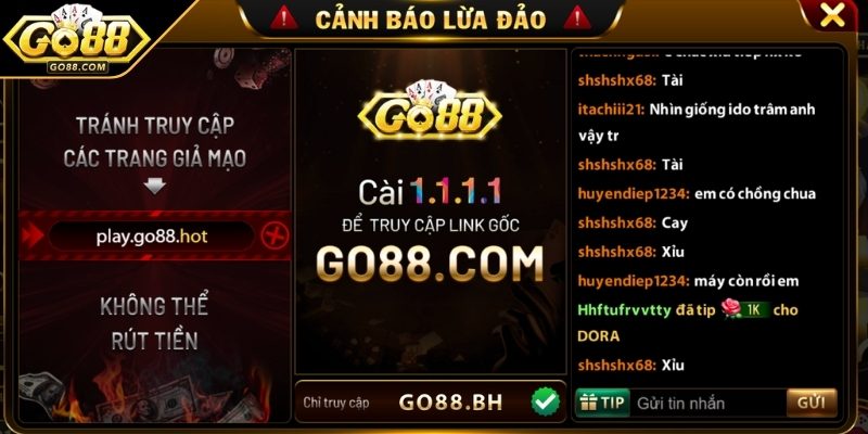 Giảm thiểu rủi ro link giả